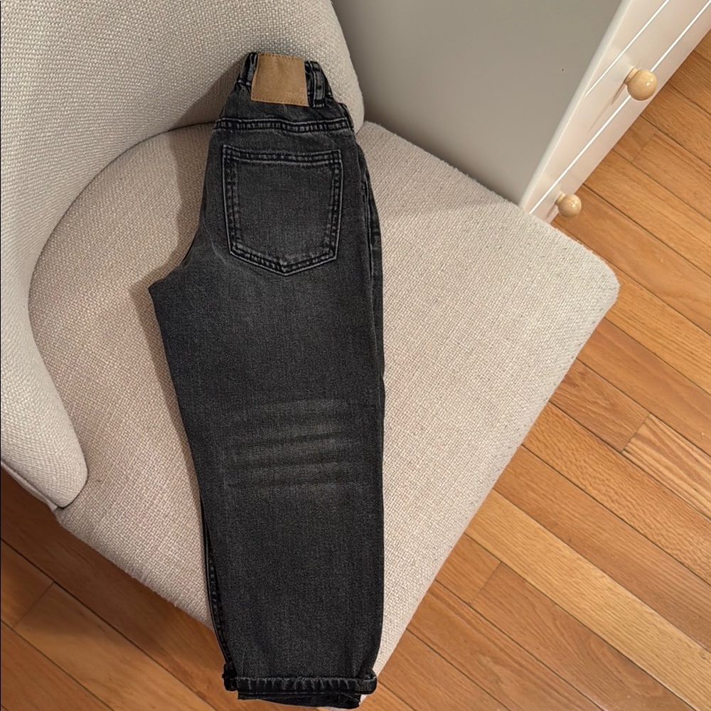 Toddler Black/grey Denim Jeans